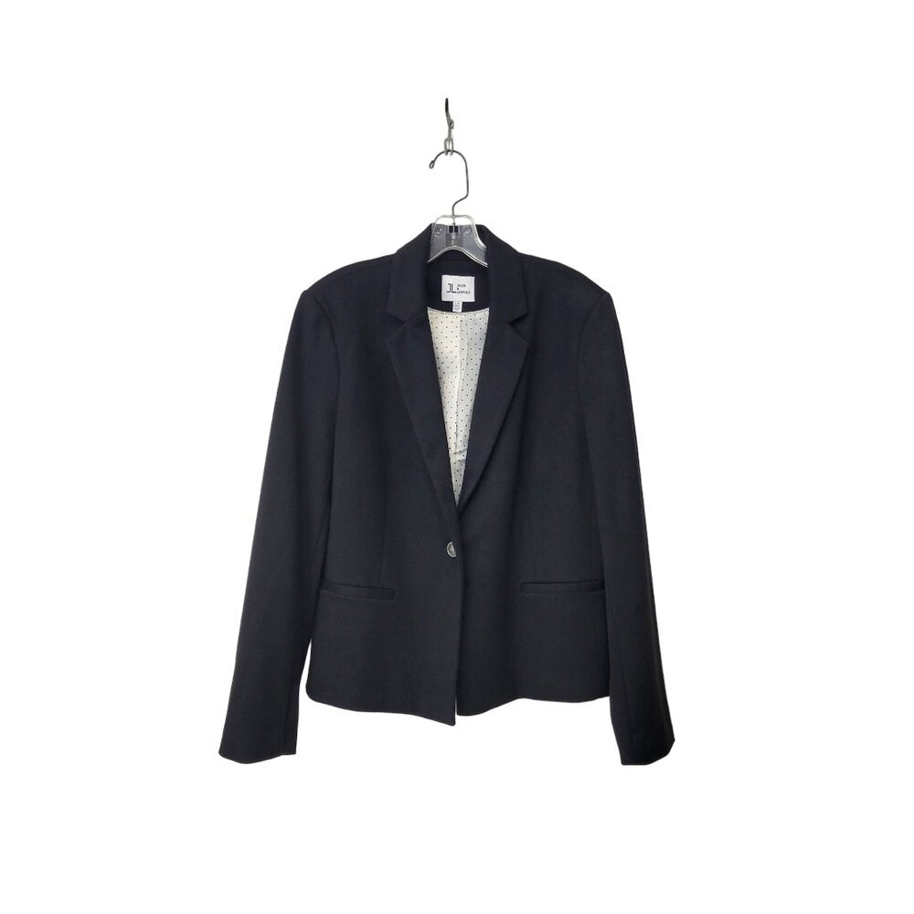 Jules & Leopold Womens Black Blazer Jacket L/G